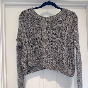 Abercrombie cropped sweater